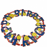 Happy Birthday Banners with Bronze Eyelets (12/288)