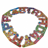 Happy Birthday Banners with Bronze Eyelets (12/288)