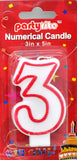 PT0003 #3 Birthday Candles (12/600)